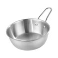 thumbnail image 2 of GUOOL Korean s Bowl Barbecue Restaurant Small Bowl Stainless Steel Round Rice Bowl Argent with Handle, 2 of 9