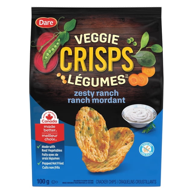 Crisps légume Dare à saveur de ranch mordant