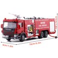 thumbnail image 2 of ARCADORA Modèle Réduit de Véhicule pour Collectionneurs Auto KDW Camion Réservoir d'Eau Secours Police Incendie, Modèle à l'Échelle 1:50, Cadeau Parfait, 2 of 2