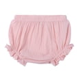 thumbnail image 1 of Kcodviy infant Baby Girls Basketball Girls Boys Solid Spring Summer Toddler Girl Summer Clothes Shorts Ruffle Clothes, 1 of 5