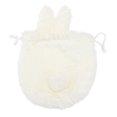 thumbnail image 2 of Plush Drawstring Bag Bunny Bag: Rabbit Drawstring Fluffy Bag Multipurpose Jewelry Sack Bag White, 2 of 8