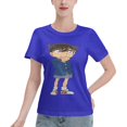 thumbnail image 1 of T-Shirt Basique à Manches Courtes pour Femmes Detective Conan Conan, 1 of 6