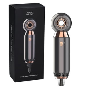 Séchoir à cheveux 2 Sèche-cheveux à séchage rapide réglable avec 1 Buse concentratrice Portable