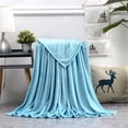 thumbnail image 1 of Fridja Clearance Super Soft Warm Warm Fleece Blanket Throw Rug Sofa Bedding Home Accessories, 1 of 3