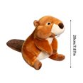 thumbnail image 2 of Adorable Beaver Stuffed Animal Easter Toy for Kids Boys Girls, 2 of 3