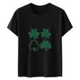 thumbnail image 1 of QIPOPIQ T-Shirts à Manches Courtes pour Femmes à Col Rond T-Shirts de la Saint-Patrick Tunique Shamrock T-Shirt T-Shirt Vert T-Shirts de la Saint-Patrick Hauts T-Shirt T-Shirts de Fête T-Shirts Graphiques Aubaines, 1 of 4