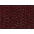 thumbnail image 1 of Ahgly Company Machine Washable Indoor Rectangle Transitional Chocolate Brown Area Rugs, 7' x 10', 1 of 7