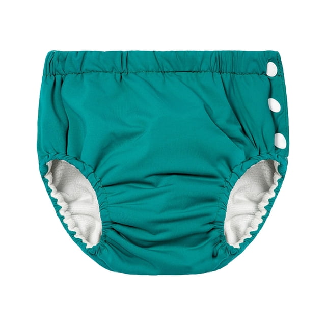 Coerni Couche de Bain Réutilisable pour Bébé Unisexe Tout-Petit Enfants Lavable Maillot de Bain Doux Extensible Natation Douche Shorts Bas