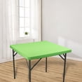 thumbnail image 3 of TIELUTT Upgrade Your Home Instantly with A Square Elastic Table Cover – Stretchable and Table Clothes 48 X 48 Reusable Tablecloth Table Cloths for 6 Foot Tables Table round Tablecloth Stretchy Table, 3 of 6