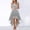 Grey, variant on Elegant Women's Casual Dress Evening Dresses for Weddings and Festive Celebrations Sleeveless Bridesmaid Attire