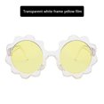 thumbnail image 3 of Kmbangi Kids Beach Sunglasses, Round Flower Shape UV400 Protection Sunglasses, 3 of 9