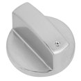 thumbnail image 3 of 8mm Stove Knob Zinc Alloy Universal Kitchen Oven Cooker Control Dial Knob Adapter Silver, 3 of 6