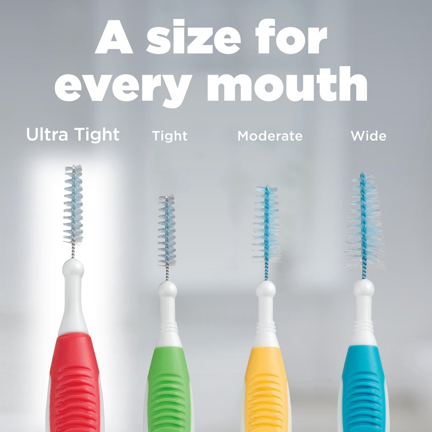 GUM® Proxabrush® Interdental Cleaning Brushes, Ultra-Tight, Remove up to 25% More Plaque, 8 Count