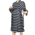 thumbnail image 2 of SUFEINI Maternity Robes and Matching Swaddle Blanket Set Women Mommy Postpartum Robe Hospital Labor and Delivery Gown, 2 of 5