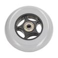 thumbnail image 2 of Heavy Duty Wheel, 6 Inch Grey Rubber Solid Tyre, Replacement Many Standard Wheelchairs Accessories For Wheelchair, Walker, Roller, Trolley, 2 of 8