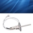 thumbnail image 1 of Temperature Sensor Thermocouple, -50 Degrees Celsius  To 500 Degrees Celsius  60mm Probe Length Stainless Steel Thermocouple 1m Wire K Type  For Detection, 1 of 8