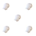thumbnail image 1 of Thinsony Hip Hop Baseball Cap With Ring Decor For Stylish Look Cotton Ring Baseball Hat Fits All Head Shape Comfortable Pin  White 5Set, 1 of 6