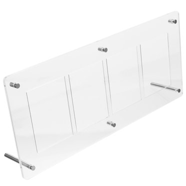 1 set of Plastic Card Holder Card Display Stand Desktop Card Storage Rack