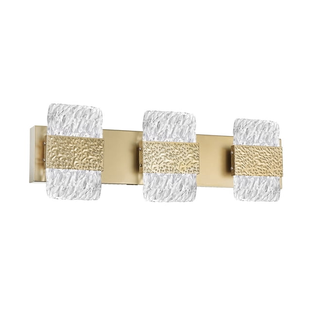 CWI Lighting Carolina Collection LED Wall Sconce Gold Leaf Finish