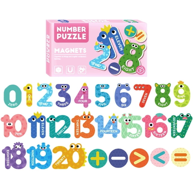Alphabet For Toddlers And Children 26 Colorful Number Themed Fridge Magnets For Early Math Calculations. Perfect Preschool For 35 Year Olds Ideal For Homes And Classrooms