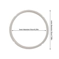 thumbnail image 2 of Universal Pressure Cooker Sealing Ring 2L 8L Silicone Rubber Gasket Pad Accessory For High Pressure Cookers Pressure Cooker Air Fryer Combo Cooking Utensils Set with Holder Stand Food Cooker for Truck, 2 of 3
