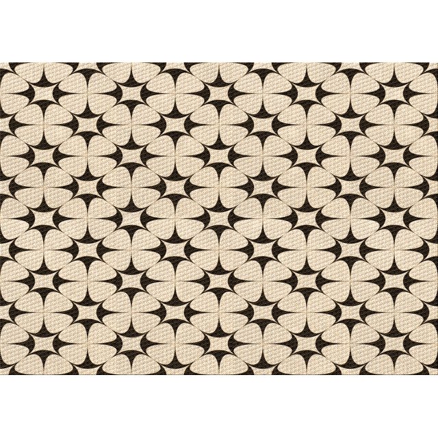 Ahgly Company Tapis Rectangulaire d'Intérieur Lavable en Machine Beige Blé Transitionnel, 2 Pieds x 3 Pieds