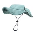 thumbnail image 2 of Yinanstore Extérieur Chapeau pour Animaux de Compagnie Cordon Réglable Cordon Respirant Été Chien Chapeau pour Courir Été Voyage Randonnée en Plein Air M Grreen, 2 of 8