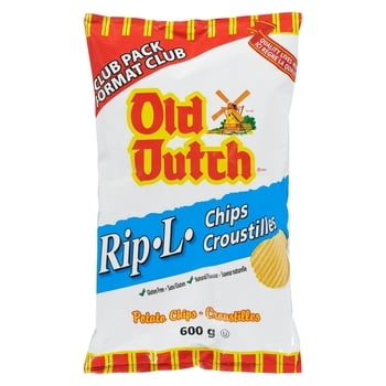 Old Dutch Club Pack Rip-L Potato Chips