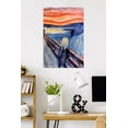 thumbnail image 3 of The Scream by Edvard Munch Wall Poster, 22.375" x 34", 3 of 4