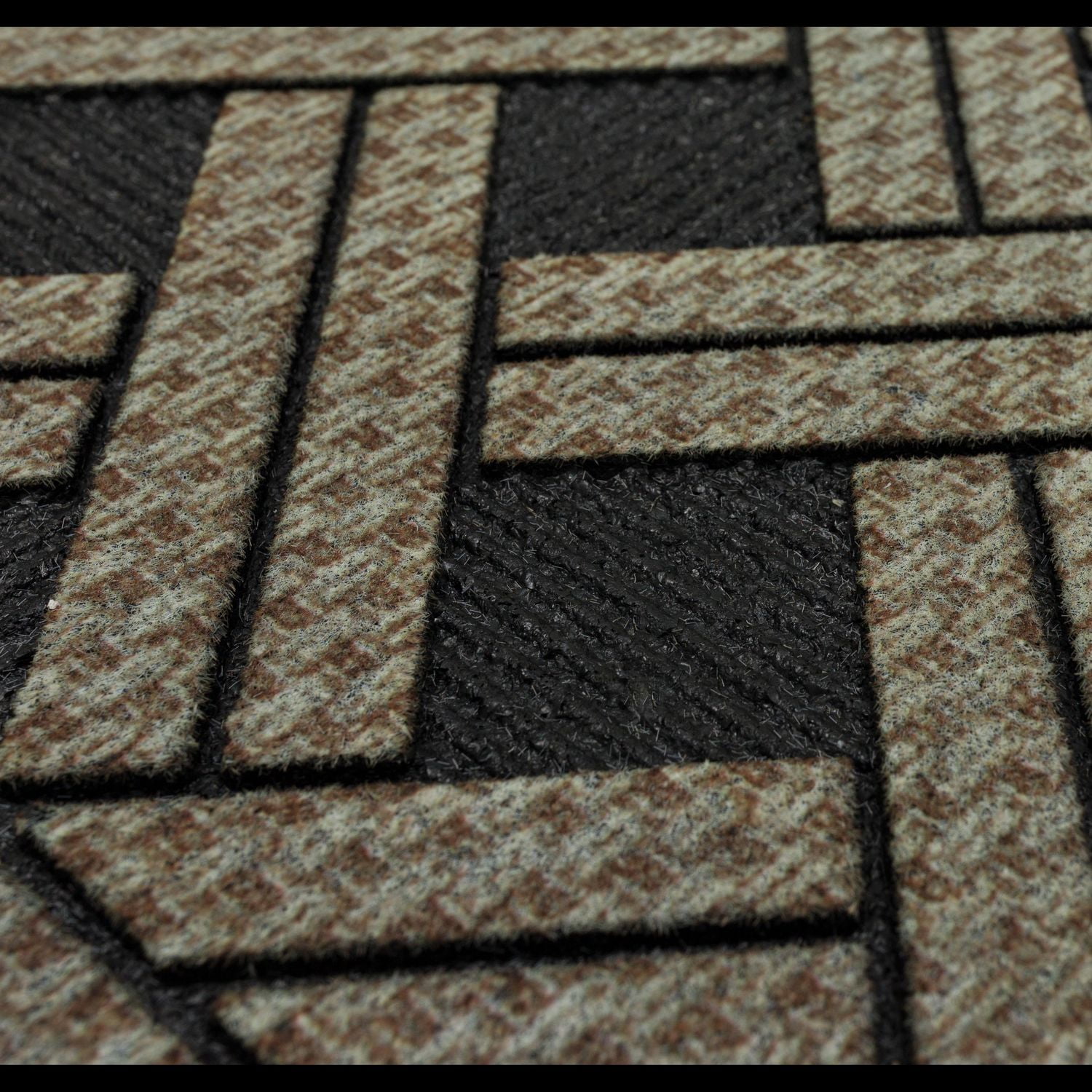 Mohawk Home - Tapis d’entrée en tricot interlock Natural Wicker de 45,72 cm x 76,2 cm (1 pi 6 po x 2 pi 6 po)