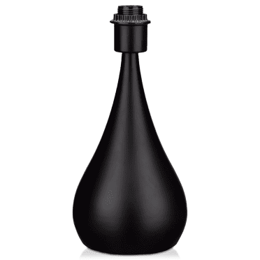 Bouclair Black Flared Metal Lamp Base