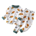 thumbnail image 2 of Kcodviy Automne Noël Ensemble pour Enfants Pyjamas Garçons Bébé Chaud Garçons et Si Pyjamas Dinosaure Filles Pyjamas à Manches Longues, 2 of 5