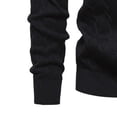 thumbnail image 3 of TIMIFIS Chandail Noir pour Homme à Col Rond en Tricot à Manches Longues, Chandail Extensible Uni pour l'Automne et l'Hiver, Hauts Décontractés Stylés, 3 of 3