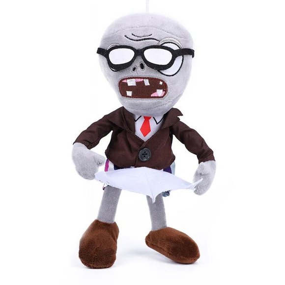 Plants VS Zombies Stuffed Toys Conehead Zombie Yeti Newspaper Gargantuar Plush Doll Decoration Boys Toys Birthday Gifts For Kids Zombie F