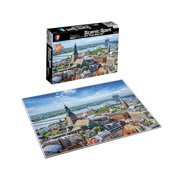 Langgg Adults Puzzles Jigsaw 500 Pieces Scenery Jigsaw Puzzles Kids Educational Toy Personalized Gift No.01
