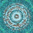 thumbnail image 1 of Ahgly Company Machine Washable Indoor Square Transitional Greenish Blue Green Area Rugs, 4' Square, 1 of 7