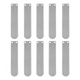 thumbnail image 3 of Tongue Shape Valve Plate,  Intake Exhaust Valve Plate 10Pcs  For 80mm Diameter Cylinders For Maintenance 80 Intake Long Plate,80 Exhaust Short Plate, 3 of 8