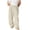 Khaki, variant on Men's Pants Cleanrance! Mens Wrangler Pants Mens Wrangler Pants Mens Linen Pants Slim Casual Business Trousers Loose Stretch Elastic Waist Solid Straight Outdoor Sports Pants