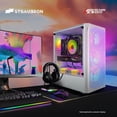 thumbnail image 3 of STGAubron Gaming Desktop PC, Radeon RX 590 8G GDDR5, Intel i7 Xeon E5 2.5G up to 3.3G, 32G DDR3, 1T SSD,600M WiFi, BT 5.0, RGB Fan x 6, RGB Keyboard & Mouse & Mouse Pad, W10H64, 3 of 5