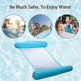 thumbnail image 2 of Inflatable Pool Mattress, Pool Hammock, 4-in-1 Floating Hammock, Inflatable Float Reclining Pool Water Hammock Multi Purpose Foldable Floating Portabl, 2 of 5