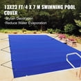 thumbnail image 4 of VEVOR Pool Safety Cover, 13x23 ft In-ground Pool Cover, Blue In-ground Pool Cover, PVC Pool Covers Rectangular Safety Pool Cover Solid Safety Pool Cover for Swimming Pool Winter Protection Cover, 4 of 9