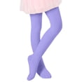 thumbnail image 1 of MIASHUI Collants pour Filles Collants de Ballet pour Filles Bas de Danse Collants, Violet Pâle, 8-9 Ans, 1 of 4