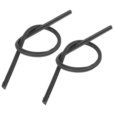 Unique Bargains 2pcs 28inch 8x10mm 3 Section Windshield Wiper Rubber Strip Blade Refills for Toyota Kia Nissan Chevrolet Buick