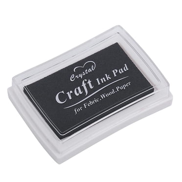 segolike Tampon Encreur Tampon pour Papier Artisanat Scrapbooking Peinture Anniversaire Noir