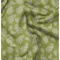 thumbnail image 1 of Soimoi Green Rayon Fabric Paisleys Paisley Decor Fabric Printed Yard 56 Inch Wide, 1 of 6