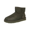 thumbnail image 1 of Ugg Women's Classic Mini II Leather Grey Ankle-High Suede Boot - 9M, 1 of 3