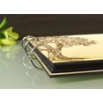 thumbnail image 2 of Handmade Tree Design Personalized Guest Book Rustic Wedding Wood Wooden Engraved Advice Book, 2 of 2