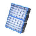 thumbnail image 2 of Lipstore Drawers Storage Cabinet Organizer Container Wall Mounted Practical Tools Box for Blue 60 Drawers, 2 of 8
