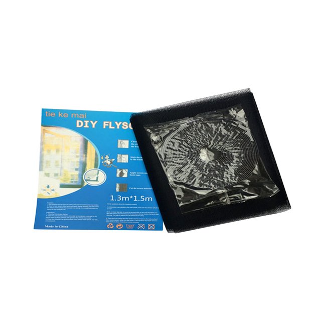 Clearance! Mosquito Proof Screen Window DIY Self-adhesive Easy Ventilation Invisible Insect And Mosquito Proof Screen Window 1.3 * 1.5m Warehouse.Deals Weekly Finds #53