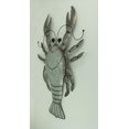 thumbnail image 4 of Sculpture Murale en Métal Rustique Homard Décor Côtier Grande, 4 of 6